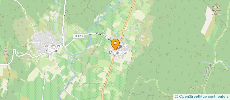 localisation de l'entreprise MONSIEUR STEPHANE KERBOULL  MONTMIRAT