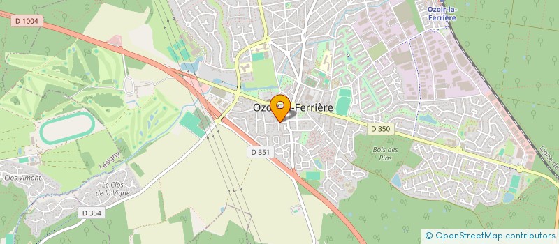 localisation de l'entreprise MONSIEUR STEPHANE KERNER  OZOIR LA FERRIERE