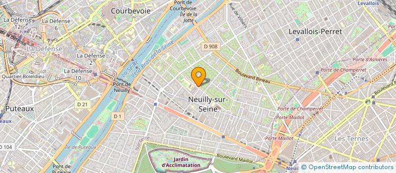 localisation de l'entreprise MONSIEUR STEPHANE KLEIN à NEUILLY-SUR-SEINE