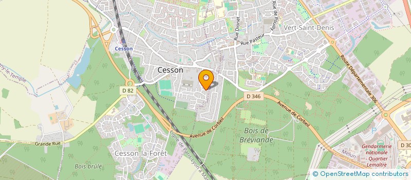 localisation de l'entreprise MONSIEUR STEPHANE KLINTZING  CESSON