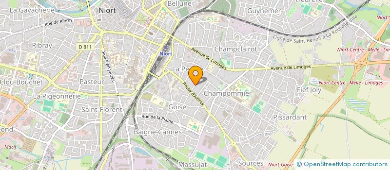 localisation de l'entreprise MONSIEUR STEPHANE KOSTIUK à NIORT