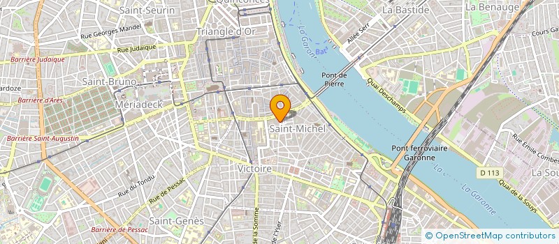 localisation de l'entreprise MONSIEUR STEPHANE KOWALCZYK  BORDEAUX