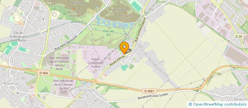 localisation de l'entreprise MONSIEUR STEPHANE KRAUS  DROCOURT