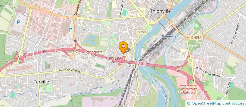 localisation de l'entreprise MONSIEUR STEPHANE KRIZNIK à THIONVILLE
