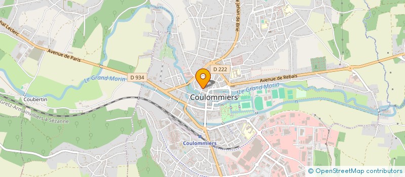 localisation de l'entreprise MONSIEUR STEPHANE KUBLER à COULOMMIERS