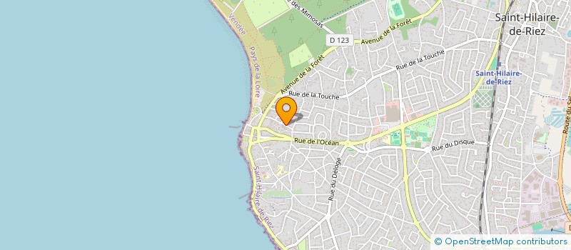 localisation de l'entreprise MONSIEUR STEPHANE KUNA  SAINT-HILAIRE-DE-RIEZ