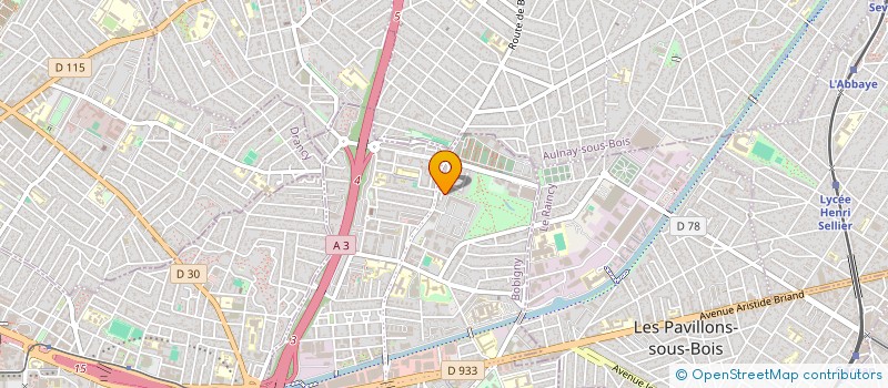 localisation de l'entreprise MONSIEUR STEPHANE LA  BONDY