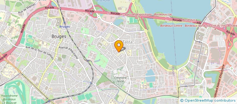 localisation de l'entreprise MONSIEUR STEPHANE LABORDE  BRUGES