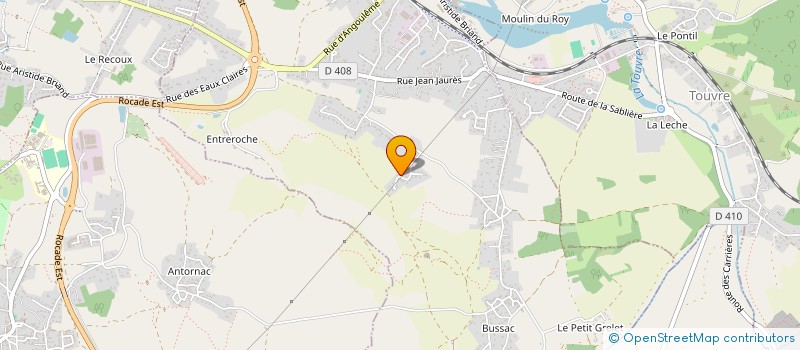 localisation de l'entreprise MONSIEUR STEPHANE LABROUSSE à MAGNAC-SUR-TOUVRE