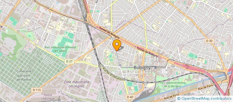 localisation de l'entreprise MONSIEUR STEPHANE LABROUSSE  BOBIGNY