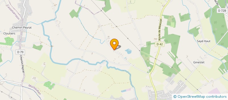 localisation de l'entreprise MONSIEUR STEPHANE LACASSIN  LA VILLE-DIEU-DU-TEMPLE