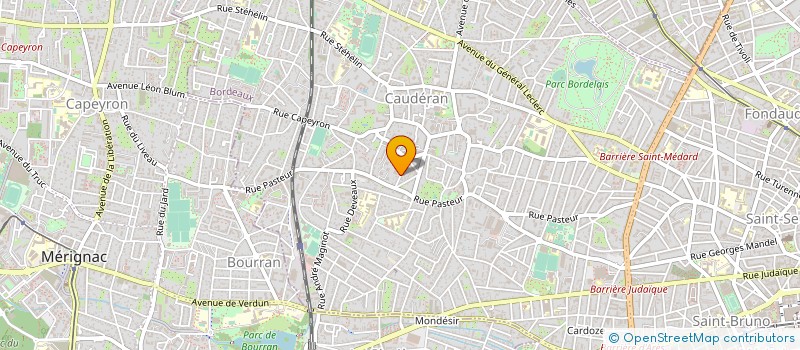localisation de l'entreprise MONSIEUR STEPHANE LACRAMPE-CUYAUBERE à BORDEAUX