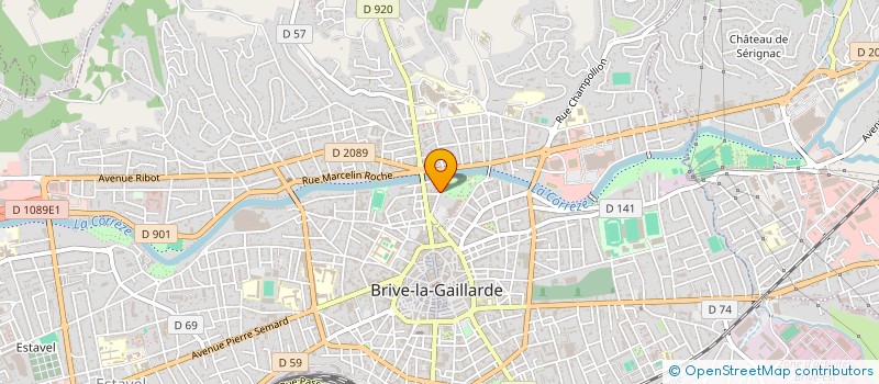 localisation de l'entreprise MONSIEUR STEPHANE LACROIX  BRIVE-LA-GAILLARDE