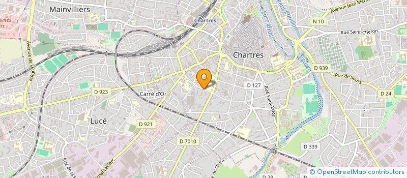localisation de l'entreprise MONSIEUR STEPHANE LACROIX à CHARTRES