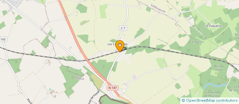 localisation de l'entreprise MONSIEUR STEPHANE LADENISE  LHOMMAIZE