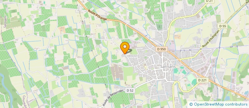 localisation de l'entreprise MONSIEUR STEPHANE LADRIERE  SARRIANS