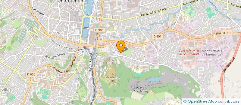 localisation de l'entreprise MONSIEUR STEPHANE LADUNE  CHERBOURG-EN-COTENTIN