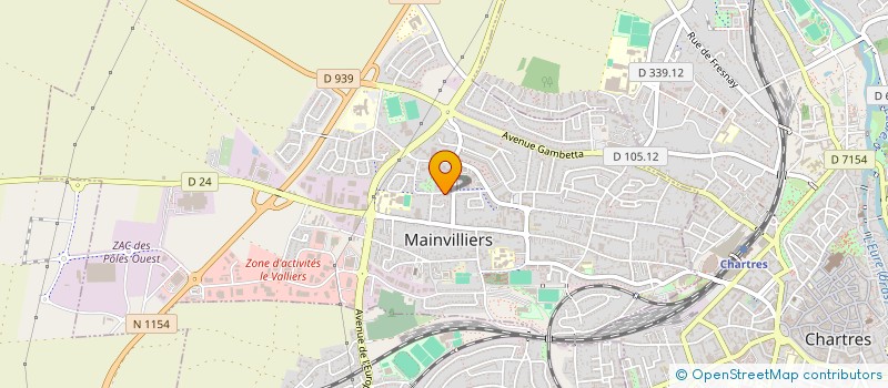 localisation de l'entreprise MONSIEUR STEPHANE LAFAURE à MAINVILLIERS