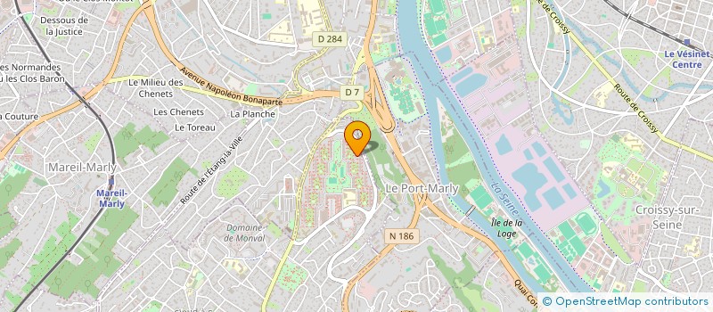 localisation de l'entreprise MONSIEUR STEPHANE LAFIOSCA  MARLY-LE-ROI