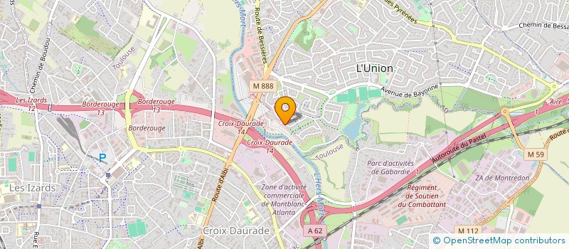 localisation de l'entreprise MONSIEUR STEPHANE LAFITTE à L'UNION