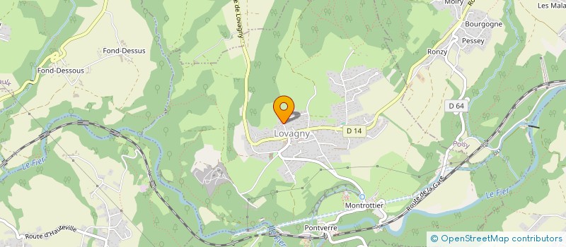 localisation de l'entreprise MONSIEUR STEPHANE LAFORE  LOVAGNY