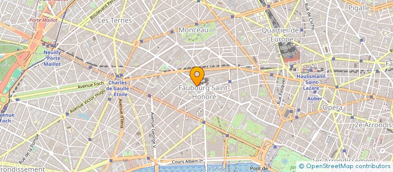 localisation de l'entreprise MONSIEUR STEPHANE LAGET  PARIS