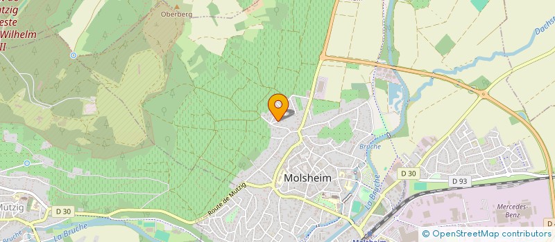 localisation de l'entreprise MONSIEUR STEPHANE LAGOUTTE  DORLISHEIM