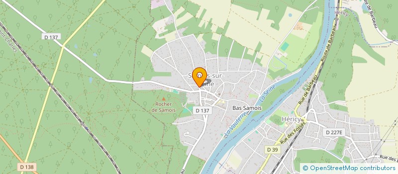 localisation de l'entreprise MONSIEUR STEPHANE LAGRANGE à SAMOIS-SUR-SEINE