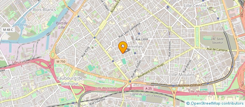 localisation de l'entreprise MONSIEUR STEPHANE LAGRANGE à LILLE