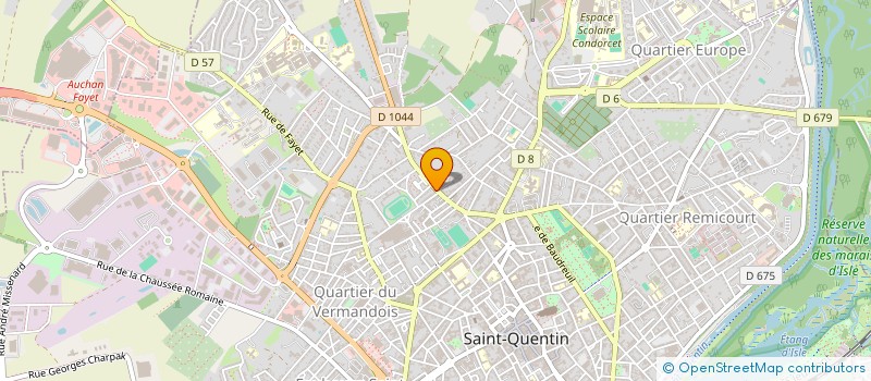 localisation de l'entreprise MONSIEUR STEPHANE LAGUILLIEZ à SAINT QUENTIN