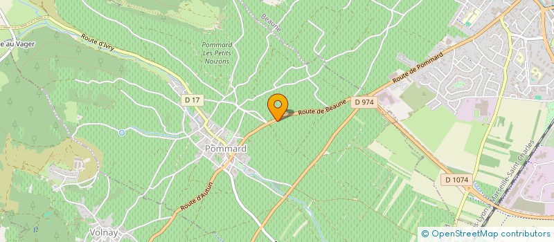 localisation de l'entreprise MONSIEUR STEPHANE LAHAYE à POMMARD