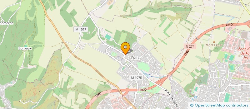 localisation de l'entreprise MONSIEUR STEPHANE LAISSUS  DAIX