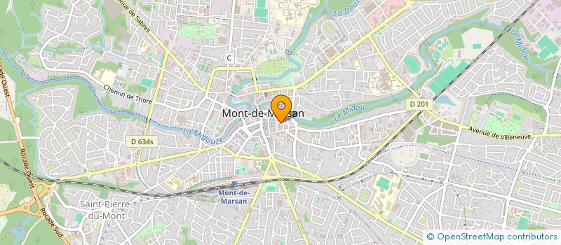 localisation de l'entreprise MONSIEUR STEPHANE LAMAISON  MONT-DE-MARSAN