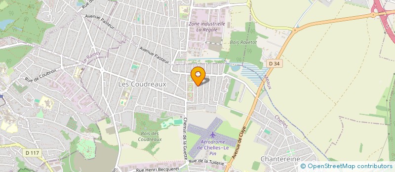 localisation de l'entreprise MONSIEUR STEPHANE LAMARCHE  CHELLES