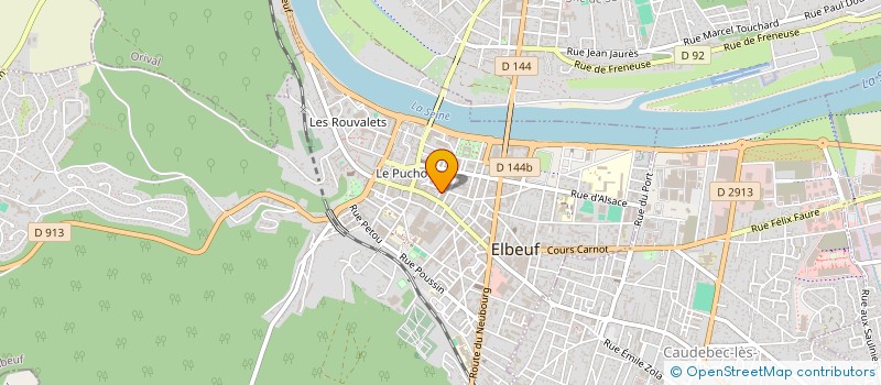 localisation de l'entreprise MONSIEUR STEPHANE LAMBERT  ELBEUF