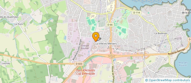 localisation de l'entreprise MONSIEUR STEPHANE LAMY  DINARD