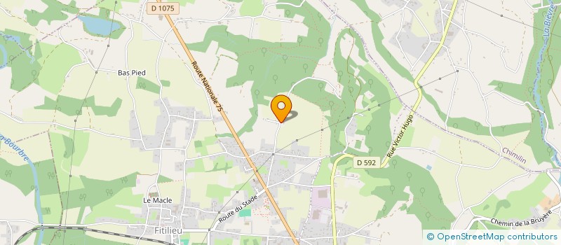 localisation de l'entreprise MONSIEUR STEPHANE LAMY  LES ABRETS-EN-DAUPHINE