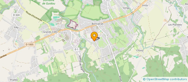 localisation de l'entreprise MONSIEUR STEPHANE LANCELOT  SCIEZ