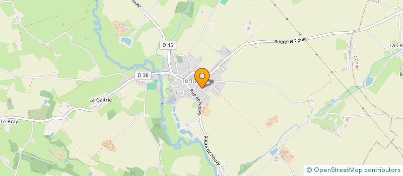 localisation de l'entreprise MONSIEUR STEPHANE LANDAIS  TENNIE