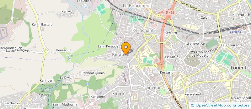 localisation de l'entreprise MONSIEUR STEPHANE LANDRAGIN à PLOEMEUR
