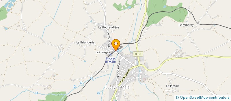localisation de l'entreprise MONSIEUR STEPHANE LANDUREAU à LUCAY-LE-MALE