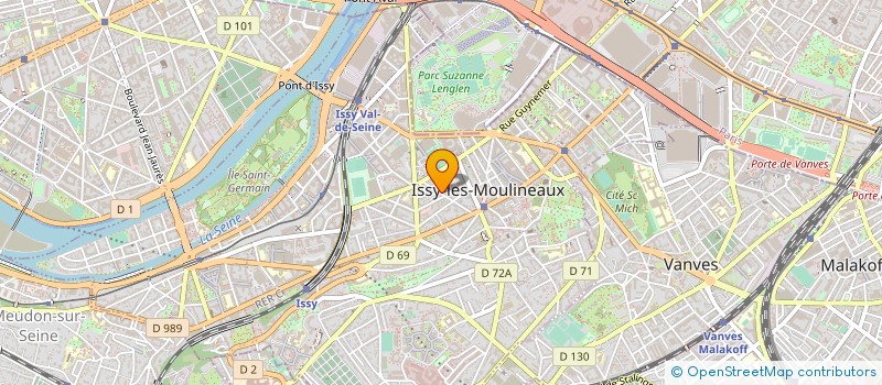 localisation de l'entreprise MONSIEUR STEPHANE LANGE à ISSY-LES-MOULINEAUX