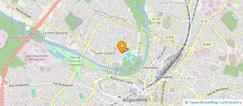 localisation de l'entreprise MONSIEUR STEPHANE LANGLAIS à ANGOULEME