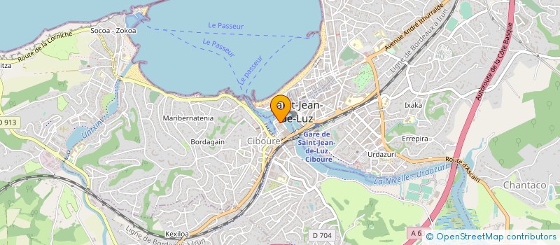 localisation de l'entreprise MONSIEUR STEPHANE LANGLOIS à CIBOURE
