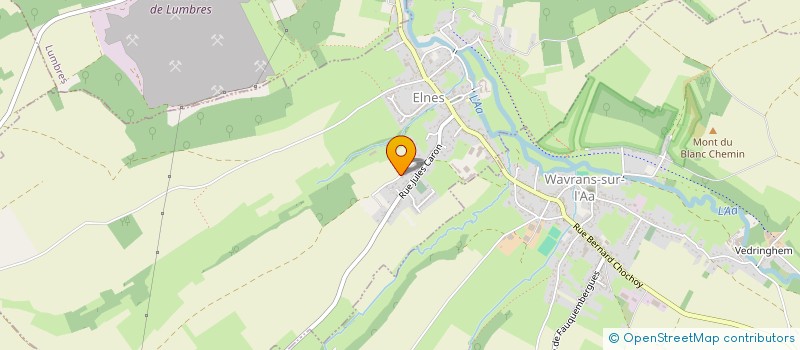 localisation de l'entreprise MONSIEUR STEPHANE LANGLOIS  ACQUIN-WESTBECOURT