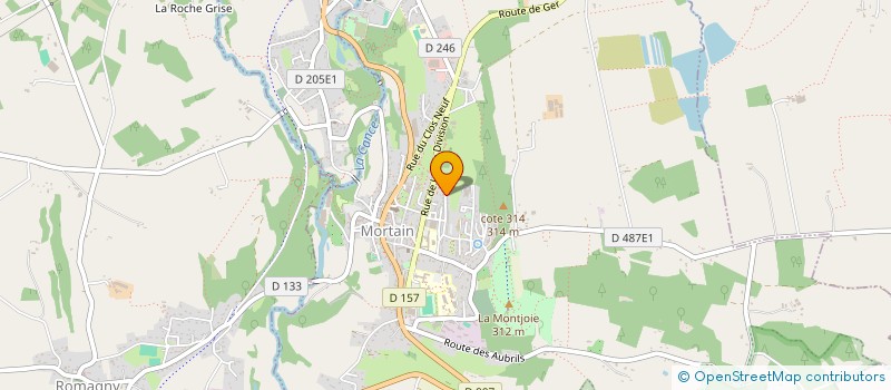 localisation de l'entreprise MONSIEUR STEPHANE LANGLOIS  MORTAIN-BOCAGE