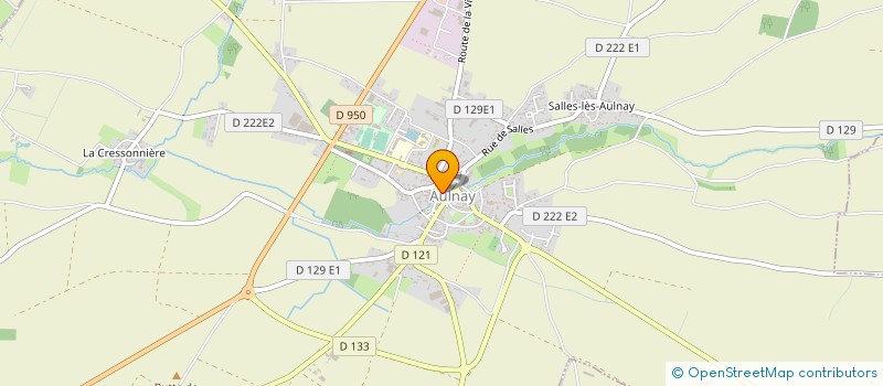 localisation de l'entreprise MONSIEUR STEPHANE LANNET  AULNAY