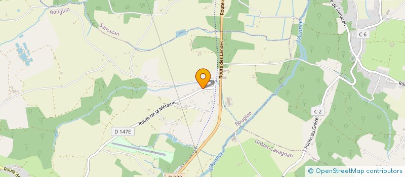 localisation de l'entreprise MONSIEUR STEPHANE LAOUE  BOUGLON