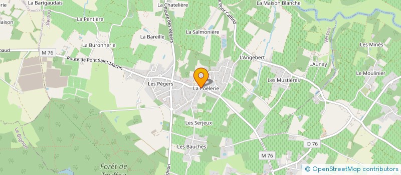localisation de l'entreprise MONSIEUR STEPHANE LARDEUX à VERTOU