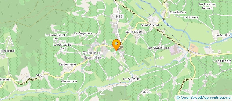 localisation de l'entreprise MONSIEUR STEPHANE LAROCHE  REGNIE DURETTE